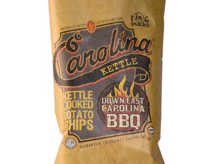 1 in 6 Snacks Carolina Down East BBQ Potato Chips 5 oz Bagged Online Hot Sale