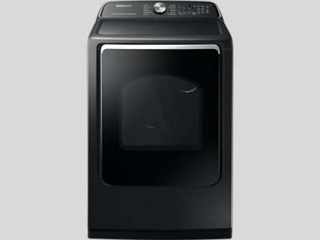 Samsung Black Electric Dryer DVE52B7650V (Floor Model) For Sale