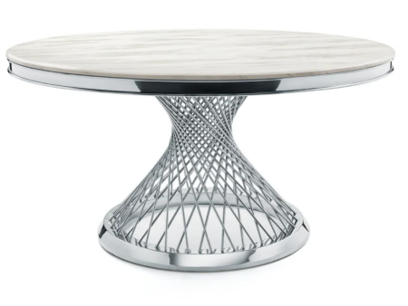 Marble Top Round Dining Table Fashion