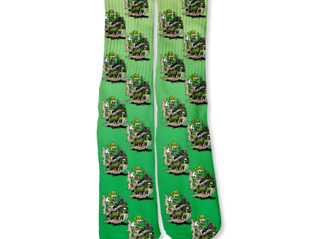 TROG Monster Racer Crew Socks Online now