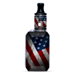 American Flag Distressed Wave | Skin For VooPoo Drag Baby Trio on Sale