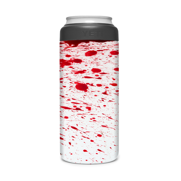 Blood Splatter | Skin For YETI Rambler 12oz  Slim Can Online now