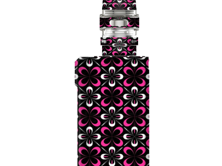 Abstract Pink Black Pattern | Skin For VooPoo Alpha ZIP Online Sale