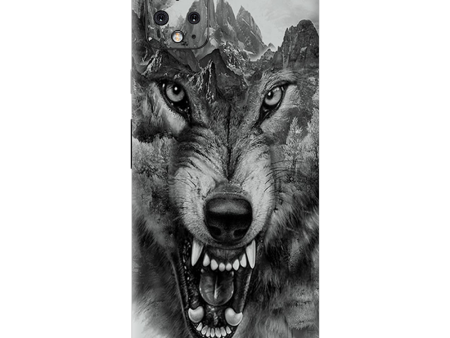 Angry Wolf Growling Mountains | Skin For Google Pixel 4 XL Online