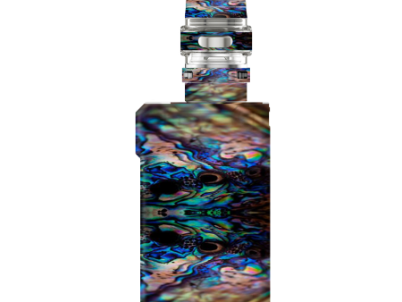 Abalone Blue Black Shell Design | Skin For VooPoo Alpha ZIP Online Sale