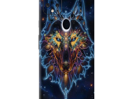 Wolf Dreamcatcher Color | Skin For Google Pixel 4 XL Supply