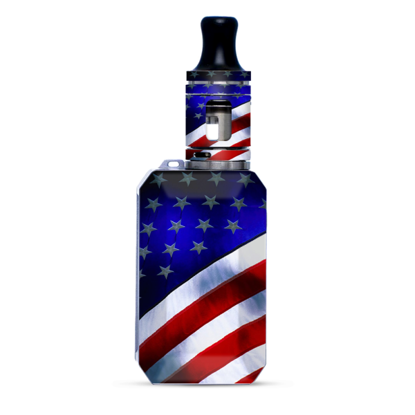 American Flag Waving Usa Pride Proud | Skin For VooPoo Drag Baby Trio Fashion