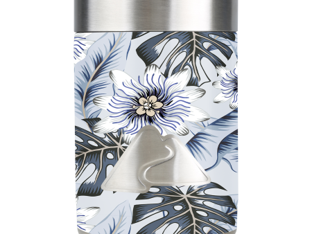 Blue Monstera | Skin For Ozark Trail 12oz Can Cooler Online now