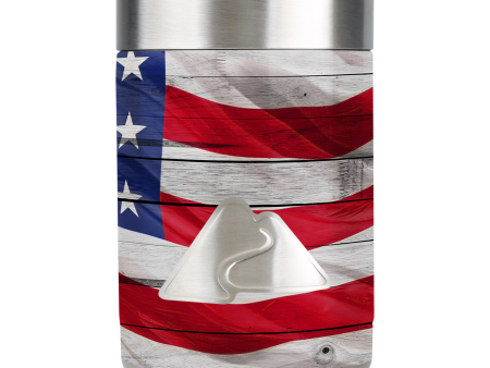 USA Flag | Skin For Ozark Trail 12oz Can Cooler Hot on Sale