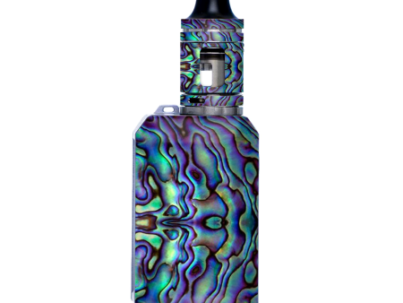 Abalone Sea Shell Green Blue Purple | Skin For VooPoo Drag Baby Trio For Cheap