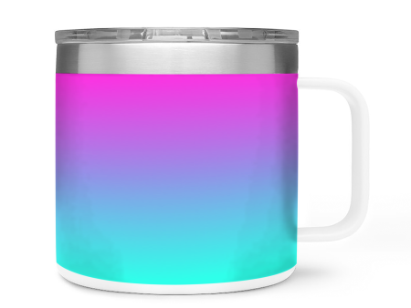 Pink Blue Ombre | Skin For YETI Rambler 14oz  Tumbler For Cheap