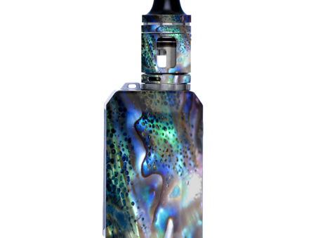 Abalone Pearl Sea Shell Green Blue | Skin For VooPoo Drag Baby Trio on Sale