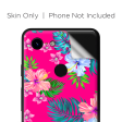 Pink Neon Hibiscus Flowers | Skin For Google Pixel 3 For Cheap