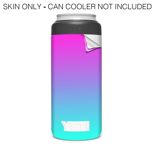 Pink Blue Ombre | Skin For YETI Rambler 12oz  Slim Can Discount