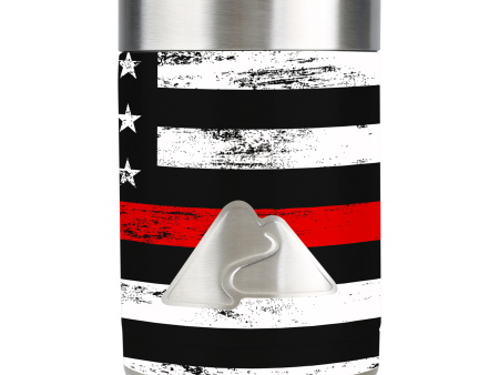 Thin Red Line | Skin For Ozark Trail 12oz Can Cooler For Discount