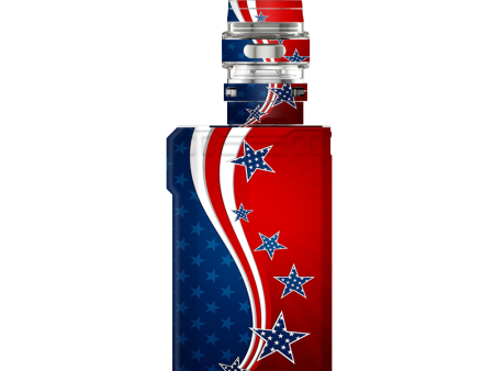 America Independence Stars Stripes | Skin For VooPoo Alpha ZIP For Sale