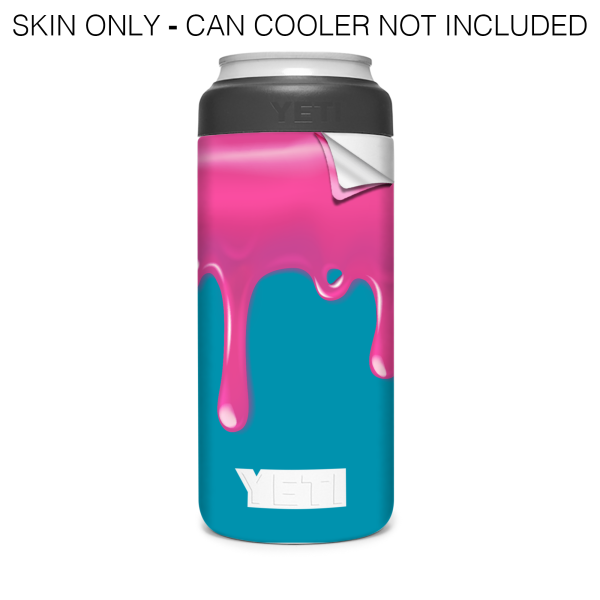 Ice Cream Ooze | Skin For YETI Rambler 12oz  Slim Can Fashion