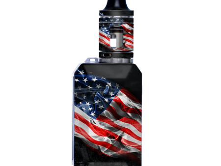 American Flag Waving | Skin For VooPoo Drag Baby Trio Hot on Sale