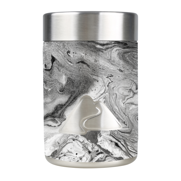 Black White Marble Swirl | Skin For Ozark Trail 12oz Can Cooler For Discount