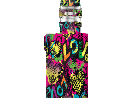 80 S Love Pop Art Neon | Skin For VooPoo Alpha ZIP Cheap