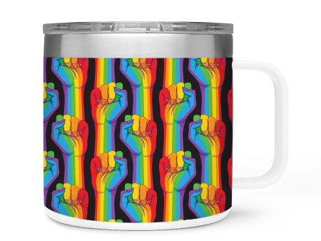 Pride Fist | Skin For YETI Rambler 14oz  Tumbler Supply