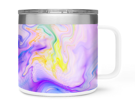 Pink Purple Swirl | Skin For YETI Rambler 14oz  Tumbler Online