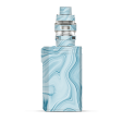 Baby Blue Ice Swirl Marble | Skin For VooPoo Alpha ZIP Online