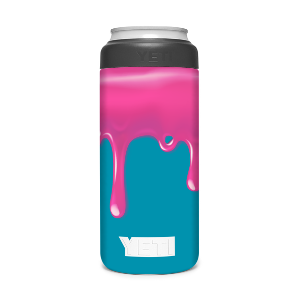 Ice Cream Ooze | Skin For YETI Rambler 12oz  Slim Can Fashion